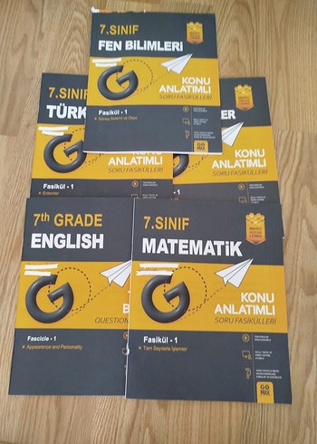 7. Sınıf Konu Anlatımlı Soru Fasikülleri Seti