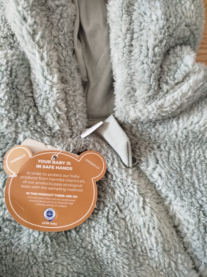 LCW A.yeşil Erkek Bebek Polar Tulum - Görsel 4