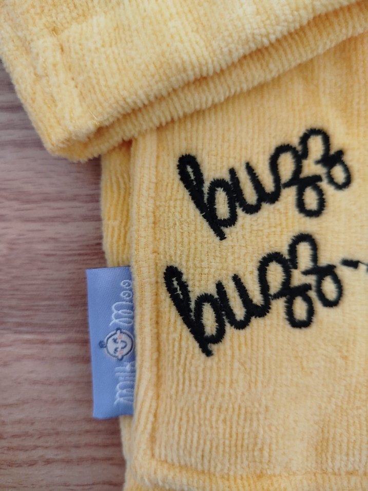 Milk moo arı vız vız Çocuk Bornoz - Görsel 4