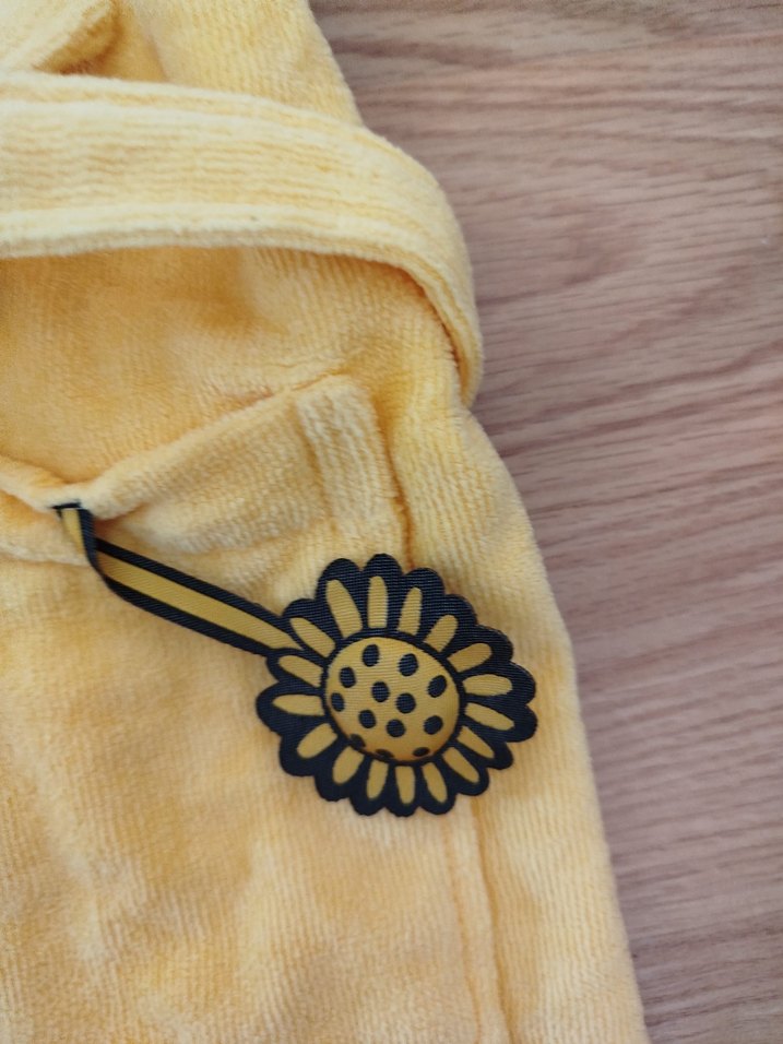 Milk moo arı vız vız Çocuk Bornoz - Görsel 5