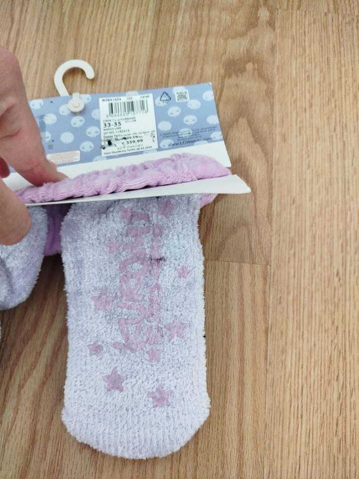 Kuromi Kız Çoçuk saç bandı ve çorap - Görsel 2