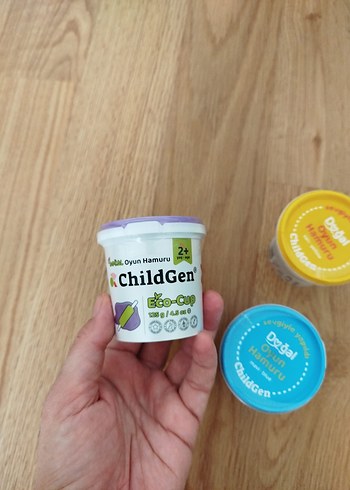 ChildGen Pastel Renkli Doğal Oyun Hamuru - Görsel 2