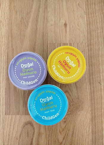 ChildGen Pastel Renkli Doğal Oyun Hamuru - Görsel 3