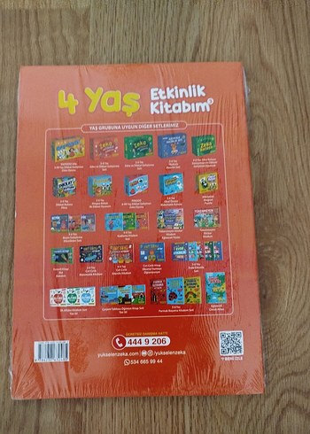 4 Yaş Etkinlik Kitabım-1 Yükselen Zeka - Görsel 2