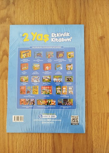 2 Yaş Etkinlik Kitabım 1 - Yükselen Zeka - Görsel 2