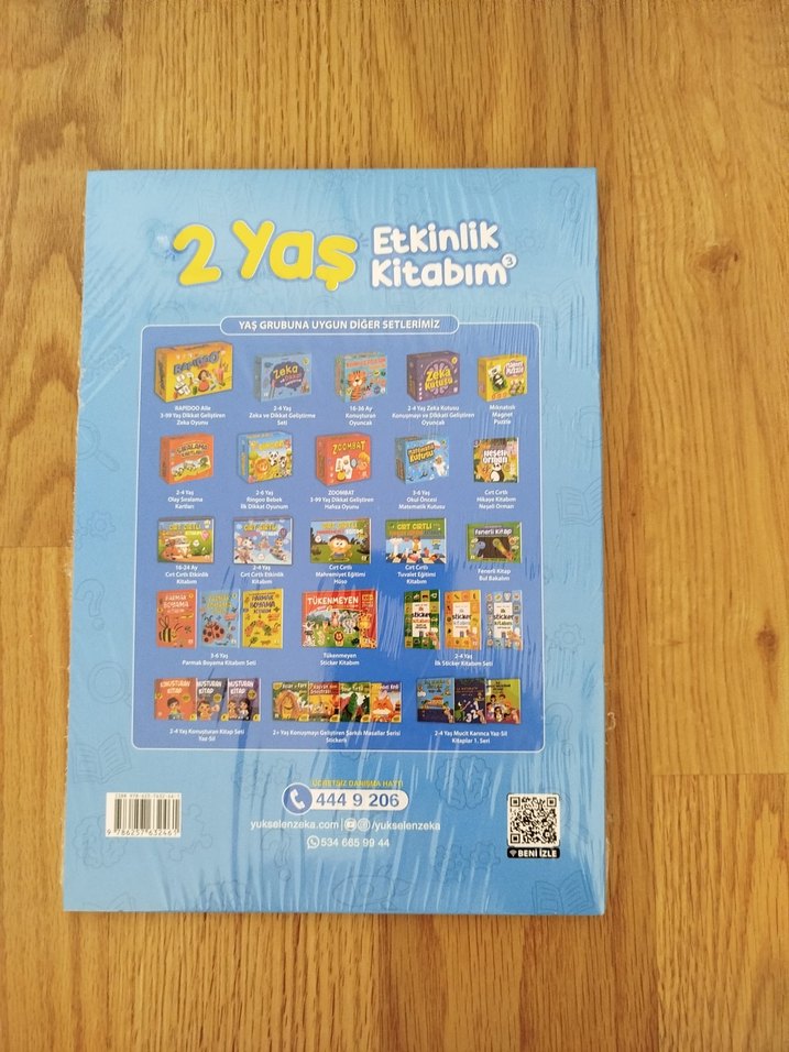 2 Yaş Etkinlik Kitabım 1 - Yükselen Zeka - Görsel 2
