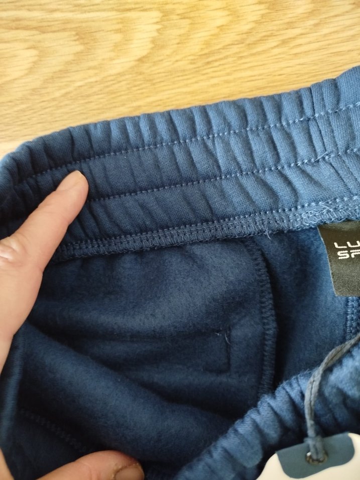 Beta Erkek Saks Mavi Eşofman Altı - Görsel 2