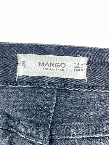 36 Beden siyah Renk Mango Jean / Kot %70 İndirimli.