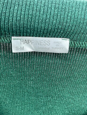 s Beden yeşil Renk Happiness Kazak / Triko %70 İndirimli.