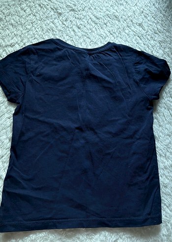 Çocuk Lacivert Baskılı Kısa Kollu Tişört - Görsel 3