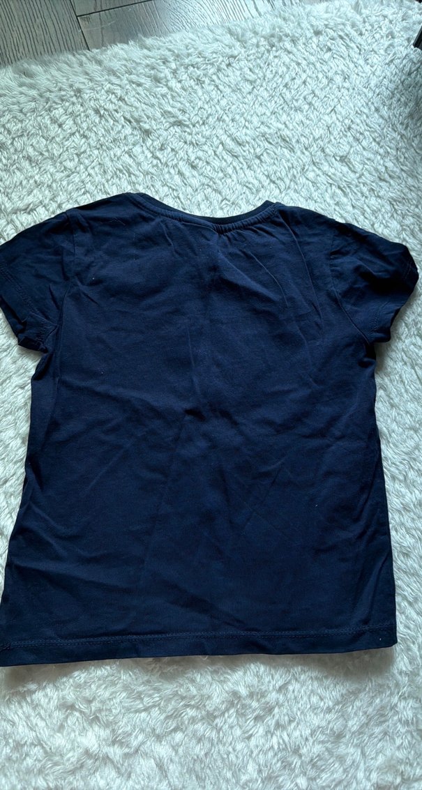 Çocuk Lacivert Baskılı Kısa Kollu Tişört - Görsel 3