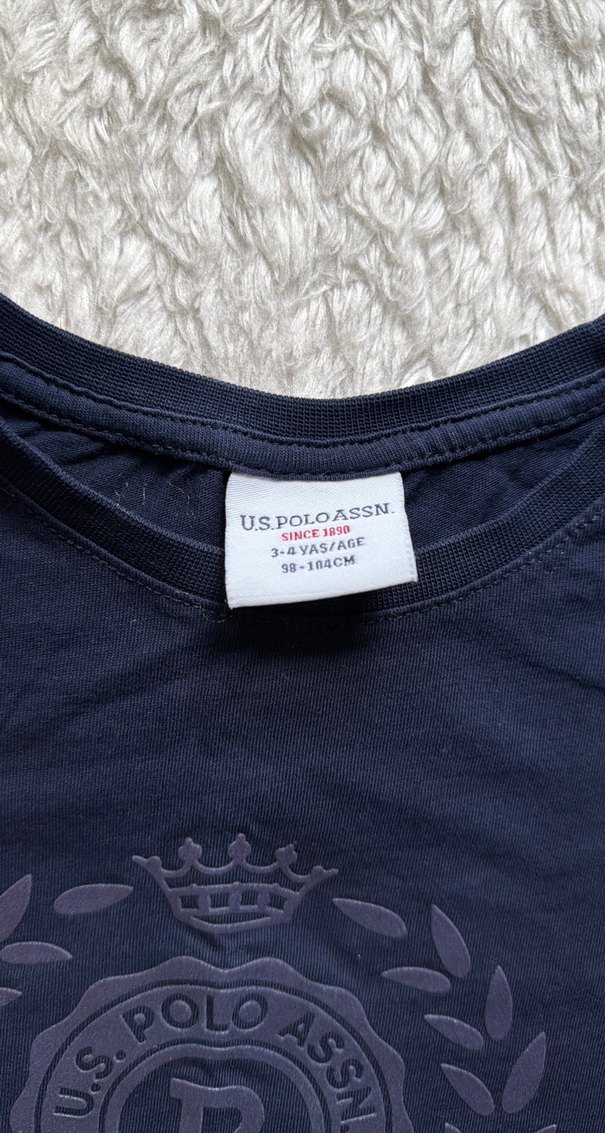 Çocuk Lacivert Baskılı Kısa Kollu Tişört - Görsel 2