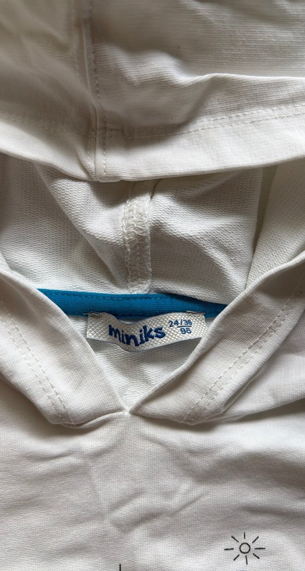 Renkli Baskılı Kapüşonlu Erkek Sweatshirt - Görsel 2