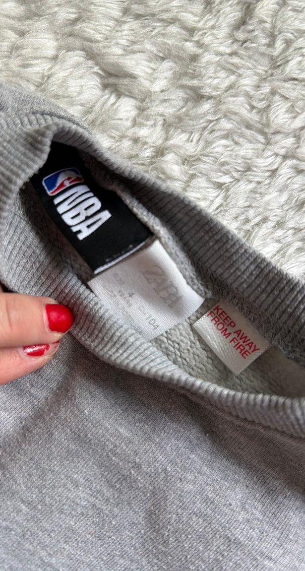 Gri Los Angeles Baskılı Erkek Eşofman takımı - Görsel 2