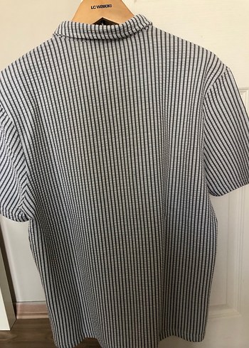 Gri Erkek Polo Tişört Pilili Kısa Kollu - Görsel 5