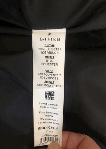 Yeni etiketli  Gri Ekose Midi Kadın Ceket - Görsel 8