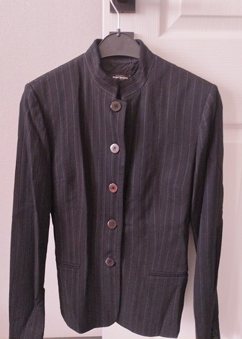 Siyah Pilili Midi Kolsuz Ofis Elbisesi Park Bravo - Görsel 8