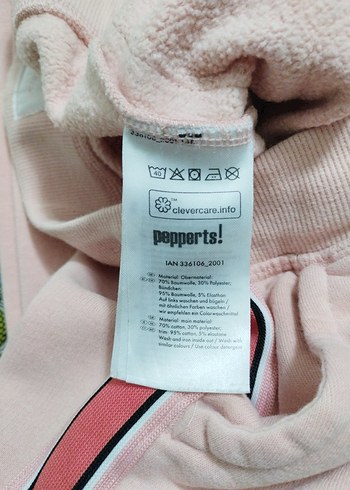 Pembe Nakışlı Kemerli Rahat Kesim Eşofman - Görsel 5