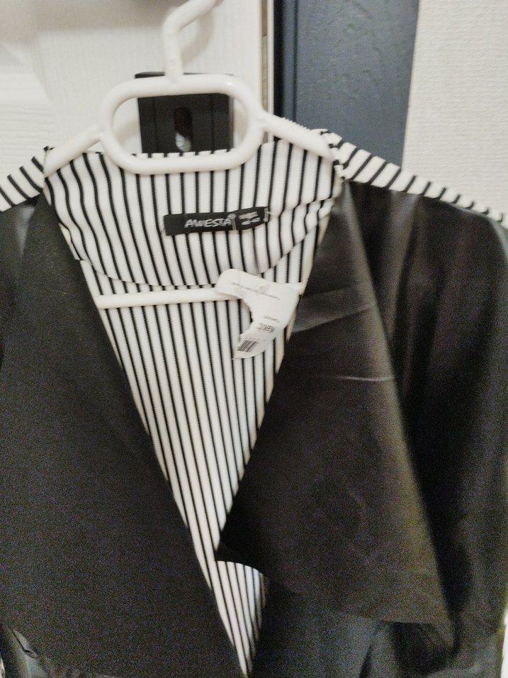 Siyah Deri Drapeli Midi Yelek - Görsel 2