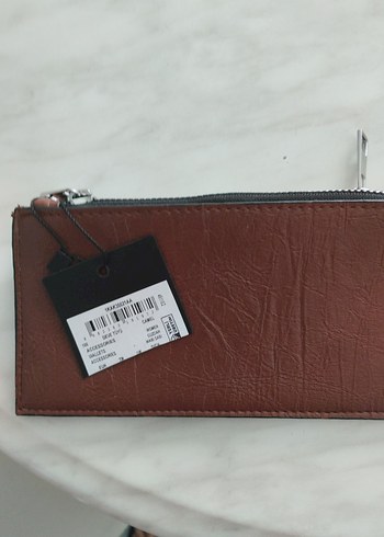 Koton Kahverengi Deri Fermuarlı Kadın Cüzdanı - Görsel 2