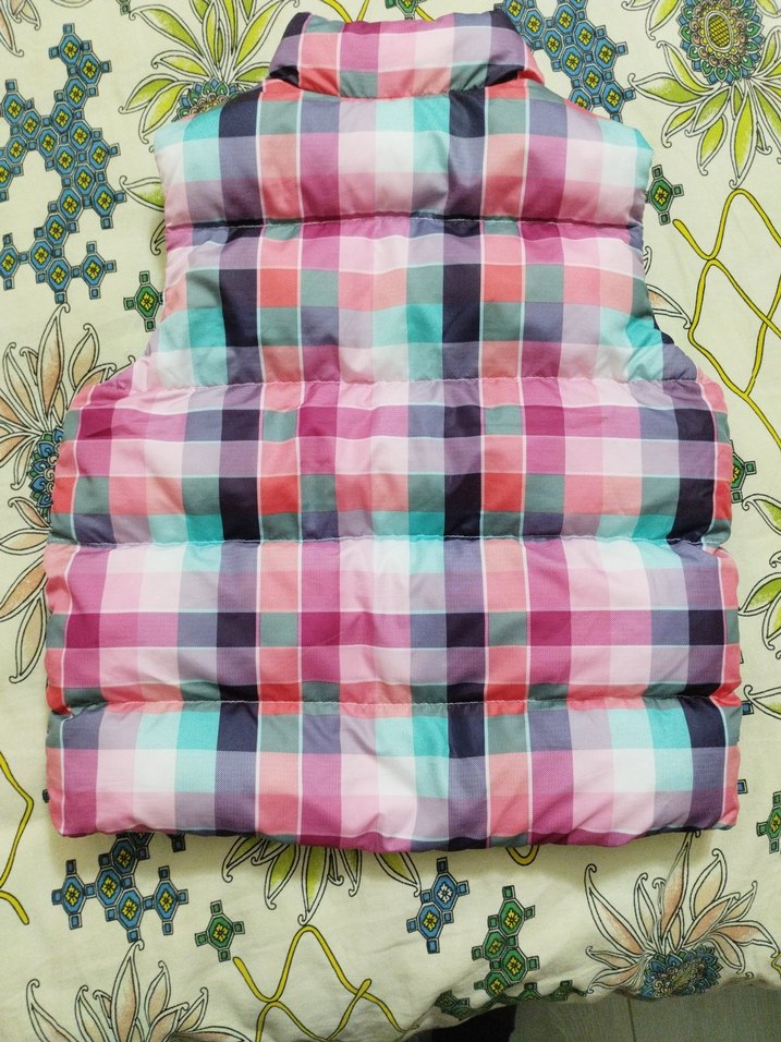 Kız Çocuk Çok Renkli Fermuarlı Yelek - Görsel 2