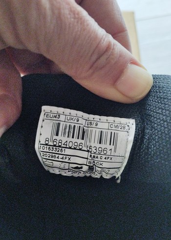 Siyah Sokak Tarzı Erkek Ayakkabı Bağı - Görsel 4