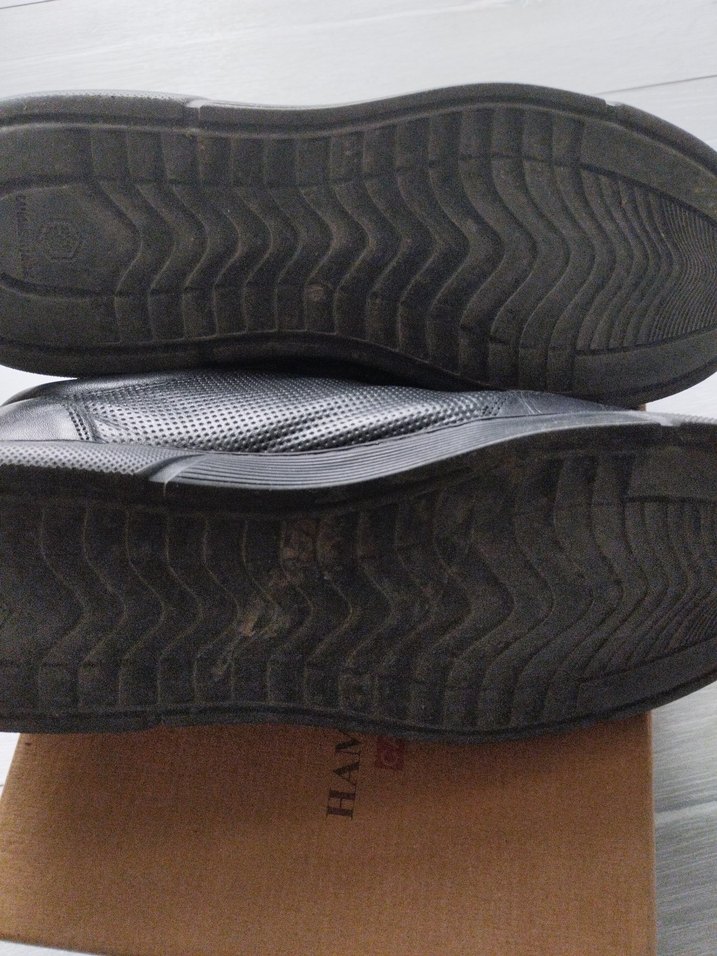 Siyah Sokak Tarzı Erkek Ayakkabı Bağı - Görsel 3