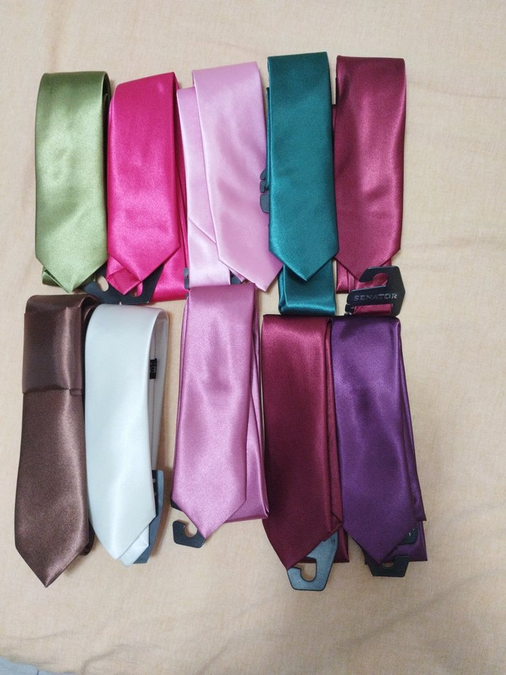 Renkli Erkek Kravat Seti - Görsel 2