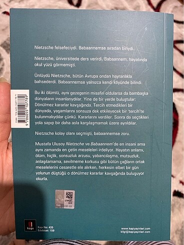  Nietzsche ve Babaannem