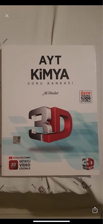 3d ayt kimya soru bankasi