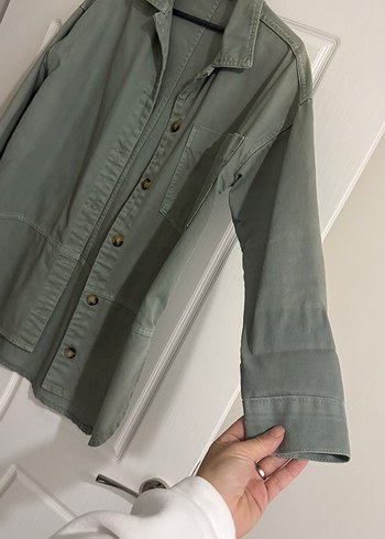 Düğmeli Salaş Ceket - Görsel 2