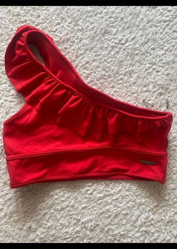 Yes Flaneuse Parlak Kırmızı Tek kol büstiyer - Görsel 3