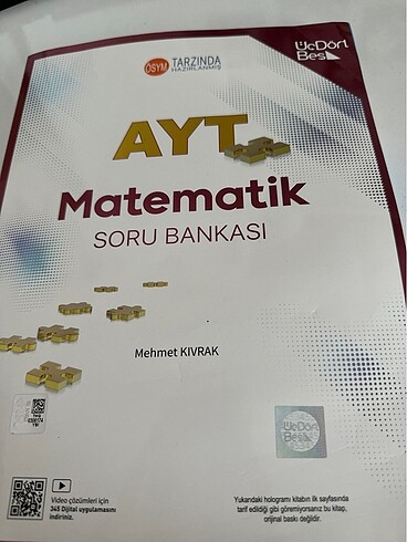 345 yayınları ayt matematik