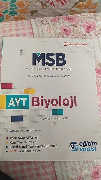 Ayt Biyoloji Soru Bankası 