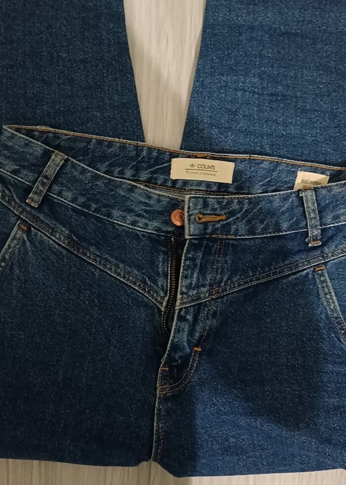 COLİNS KOYU JEAN MOM FİT - Görsel 2