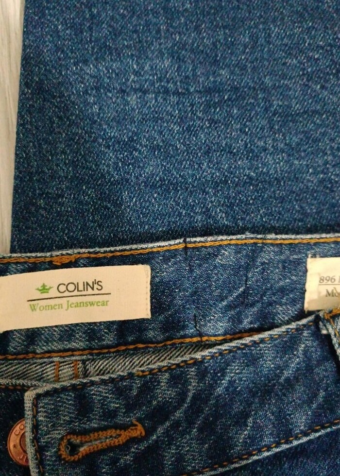 COLİNS KOYU JEAN MOM FİT - Görsel 5