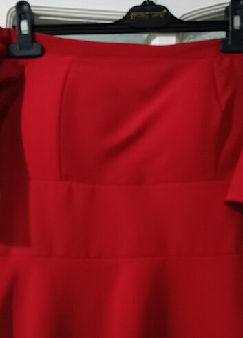 MADONNA YAKA YAZLIK DÜĞÜN ELBİSESİ - Görsel 2