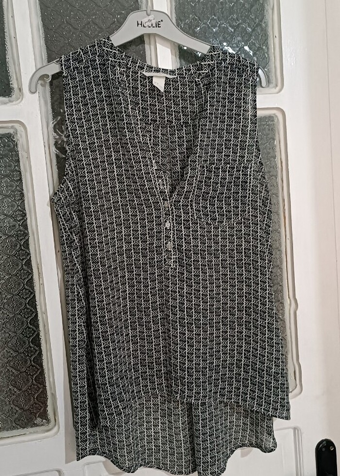 HM YAZLIK TİRİL TİRİL GÖMLEK  - Görsel 3