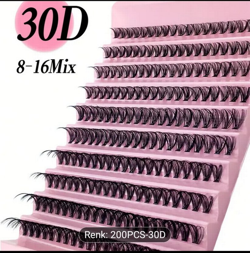 30d Takma Kirpik Seti - Görsel 4