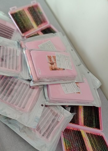 Pembe Hafif Takma Kirpik Seti - Görsel 6