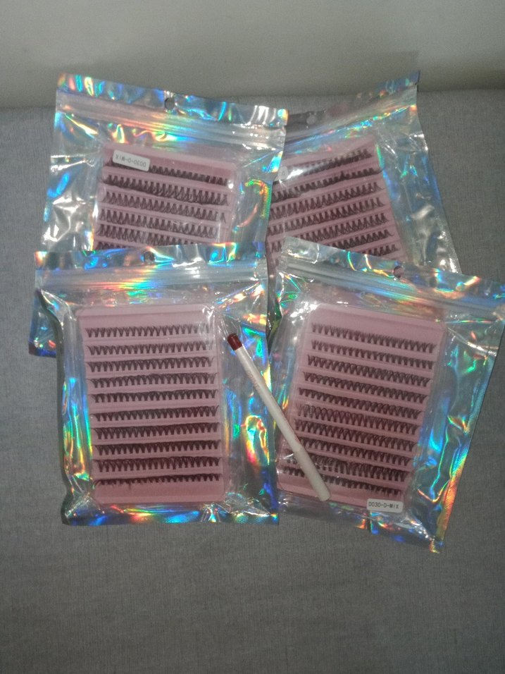 Pembe Hafif Takma Kirpik Seti - Görsel 3