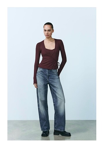 Zara ZARA ÇİFT DÜĞMELİ CEKET