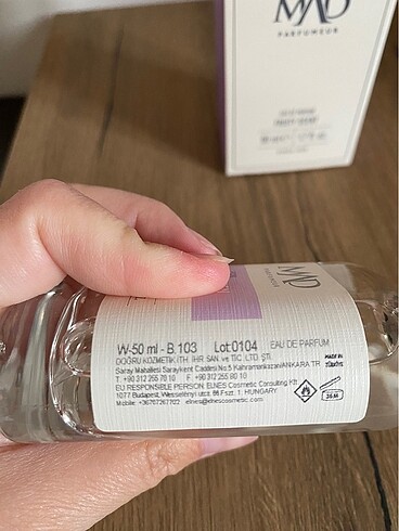 Diğer MAD PARFÜM B-103 (50ml)