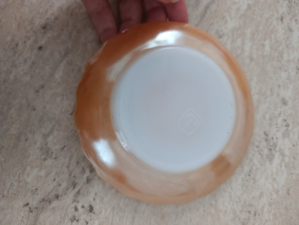 Vintage sarı fincan takımı (Made in USA) - Görsel 3