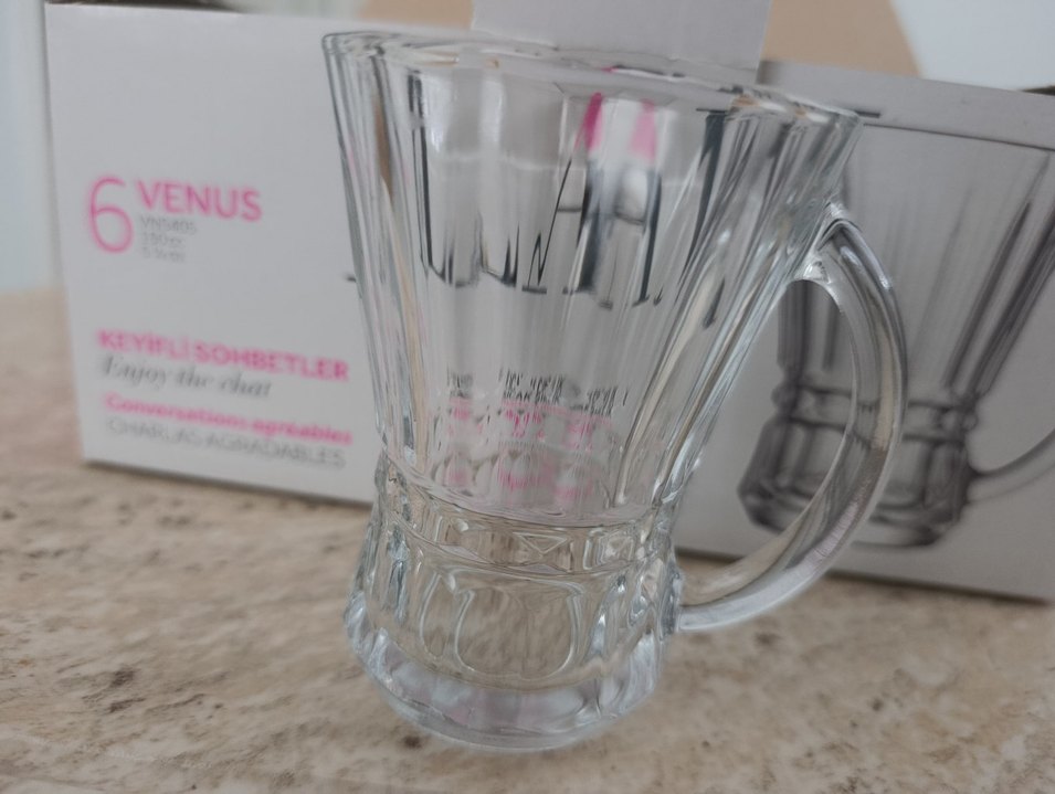 Kulplu çay bardağı (6'lı) - Görsel 2