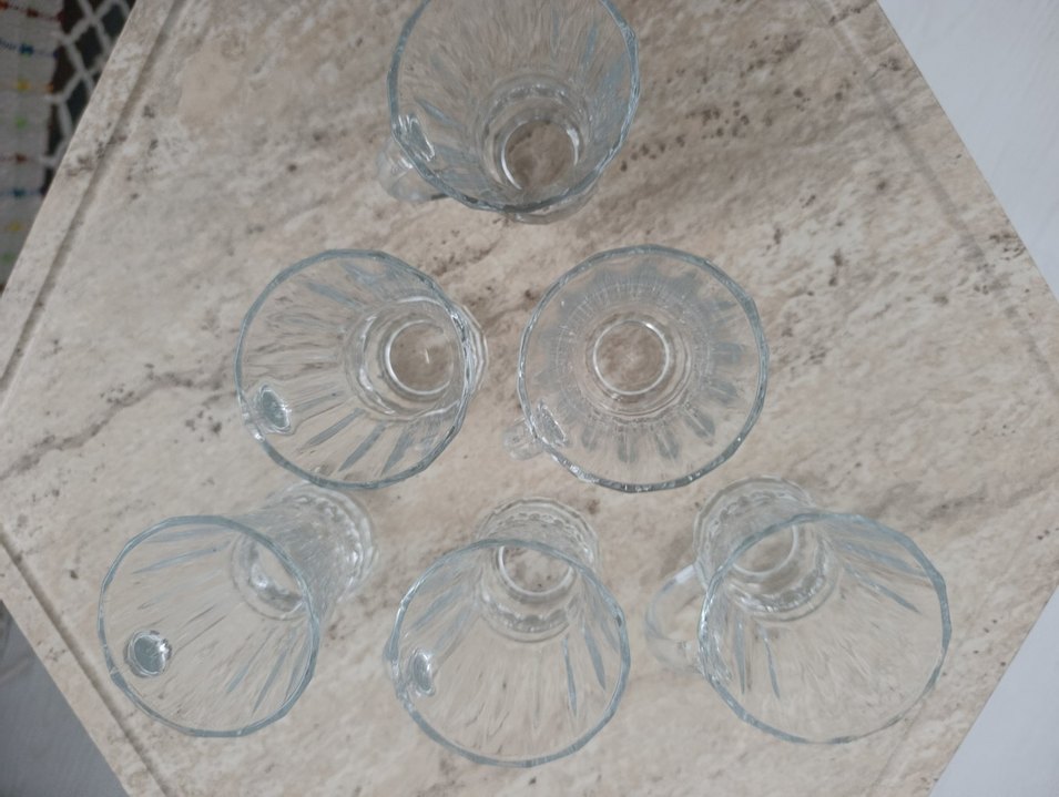 Kulplu çay bardağı (6'lı) - Görsel 3