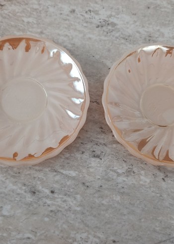 Vintage 2'li sarı fincan takımı (Made in USA) - Görsel 3