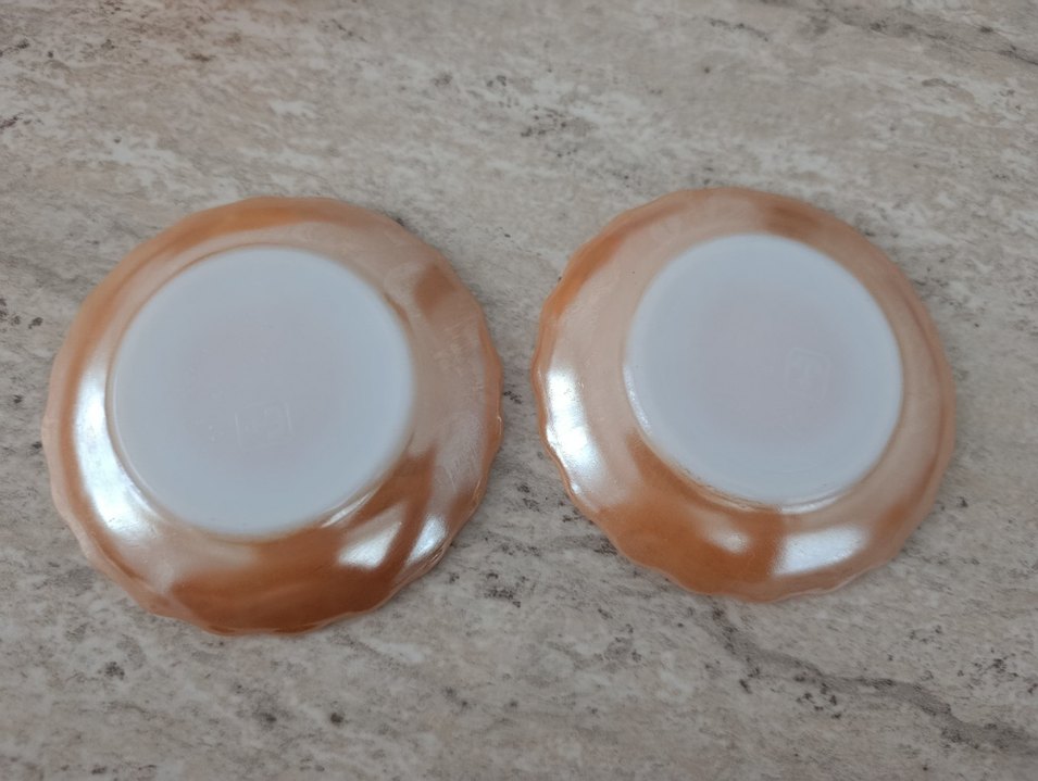 Vintage 2'li sarı fincan takımı (Made in USA) - Görsel 2