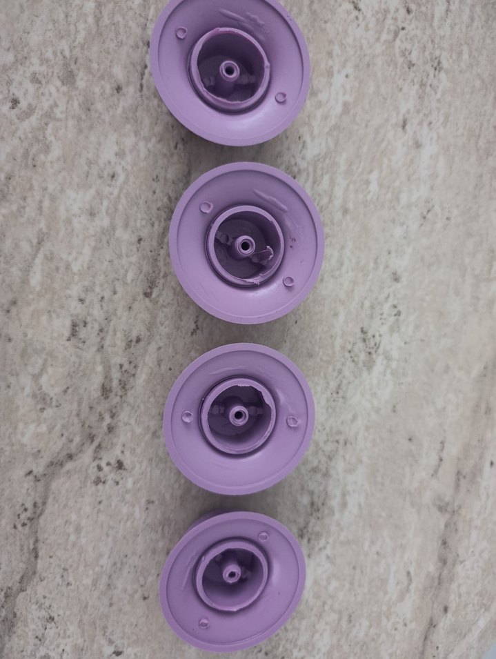 4'lü tencere kapağı kulpu (Mor) - Görsel 3