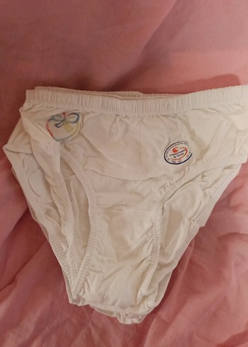 Beyaz Kadın Külotları %100 pamuk (4 adet) S-M beden - Görsel 2